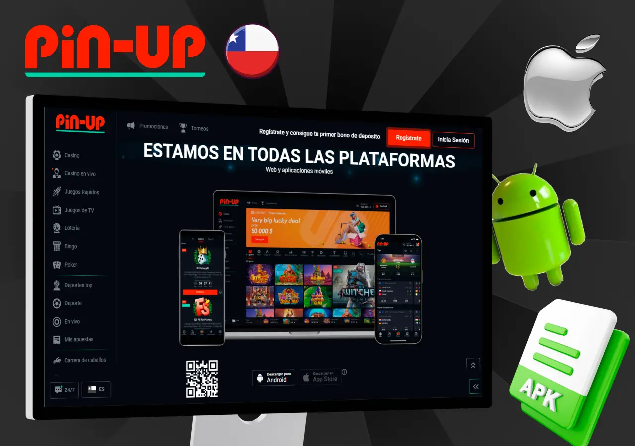 Aplicaciones disponibles para descargar en Android y iOS con múltiples plataformas